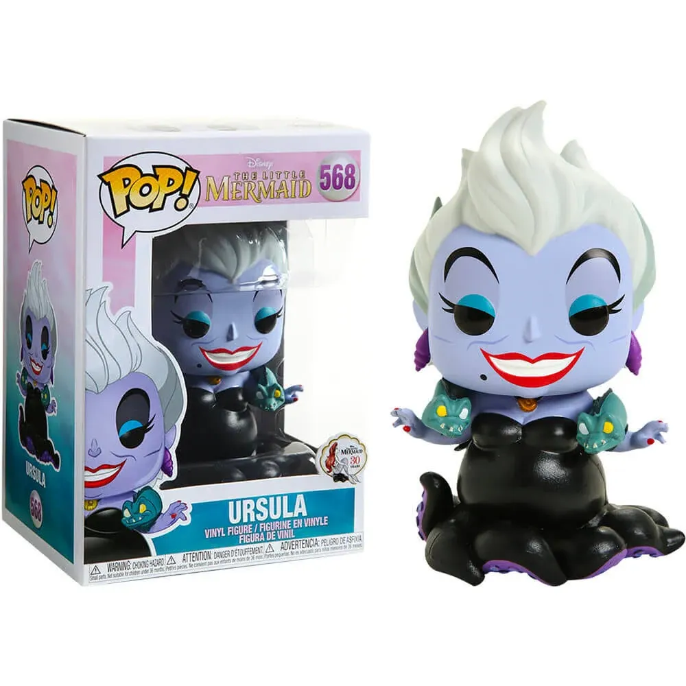 Funko Pop Disney The Little Mermaid 568 Ursula with Eels Metallic