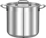 Nutrichef Stainless Steel Large Stockpot