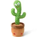 Vrtdlitg Baby Toys Talking Dancing Cactus with Lights and Music, 120 Songs Plush Toys for Kids, Christmas Birthday Gifts for Girls Boys