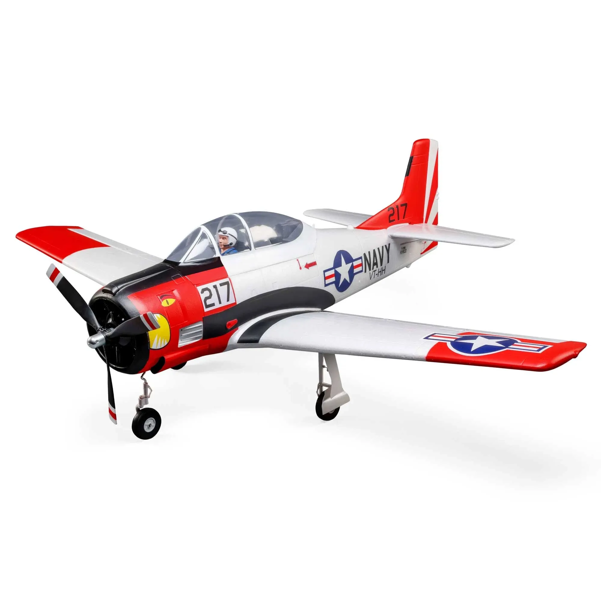 E-flite T-28 Trojan 1.2m with Smart BNF Basic