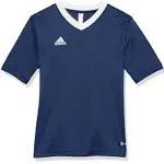 Adidas Youth Entrada 22 Soccer Jersey - Black L