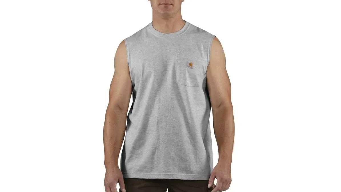 Carhartt Men's Workwear Pocket Sleeveless T-Shirt