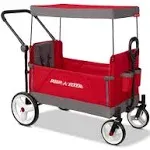 Radio Flyer Convertible Stroll 'N Wagon, Red