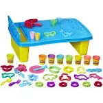 Play-Doh Play 'n Store Table Toy, 25+ Accessories, 8 Cans of Assort. Colors, Back to School Classroom Supplies, Kids Arts & Crafts, Preschool Toys, Ages 3+ (Amazon Exclusive)