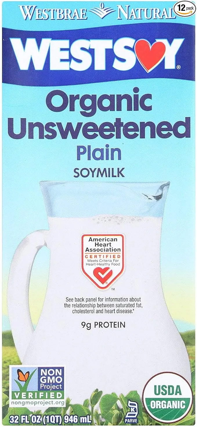 Westsoy Organic Unsweetened Soymilk