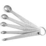 Norpro 5 Piece Stainless Steel Mini Measuring Spoon Set (3-Pack)